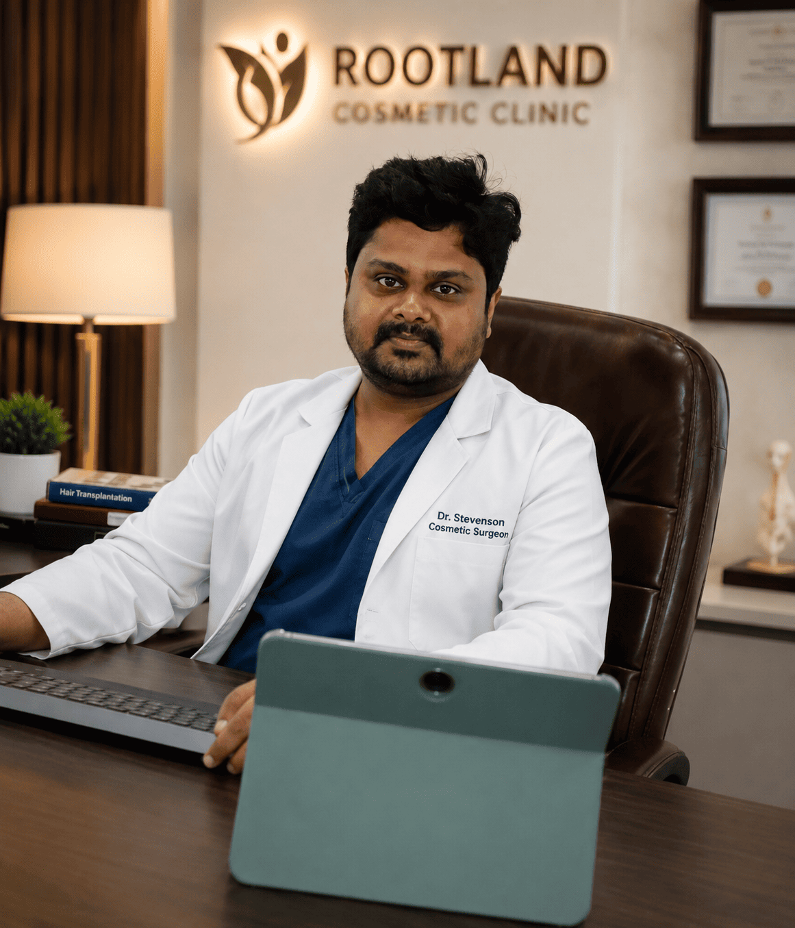 Dr. Stevenson, Maxillofacial Surgeon